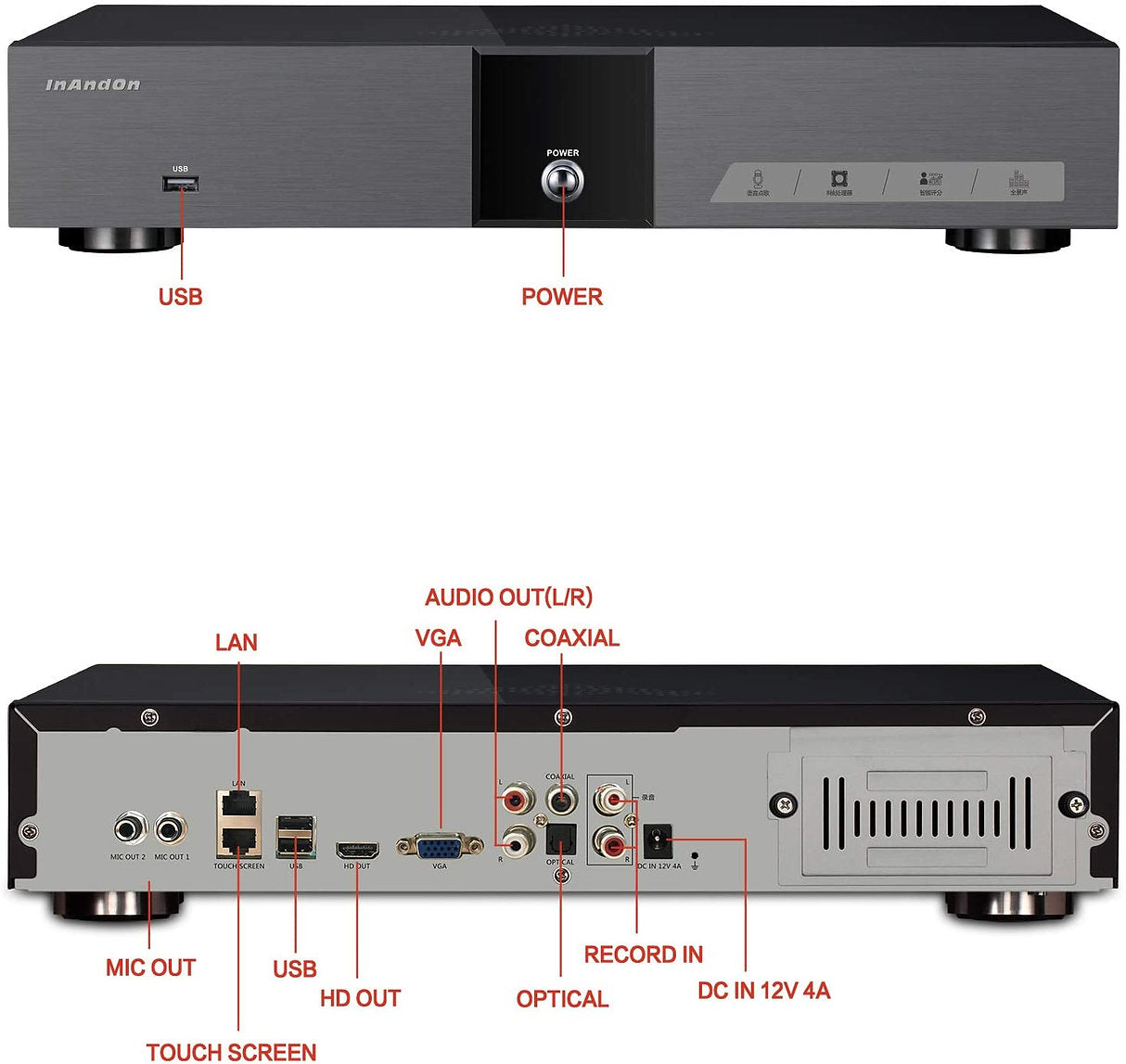 2025 KV-V5 Max 21.5" Professional Karaoke Player